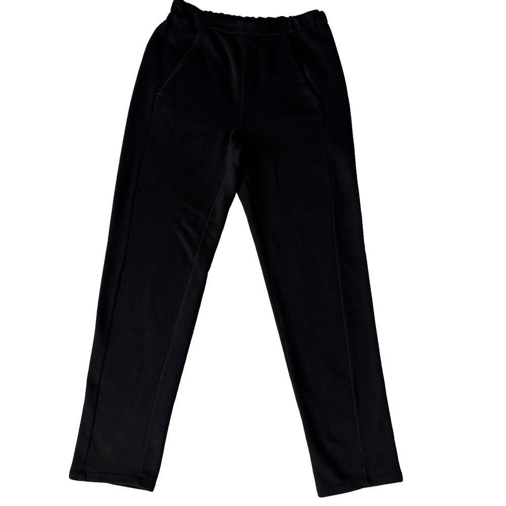 MM6 Maison Martin Margiela Black Drawstring Jogger Sweat Pants Womens Small